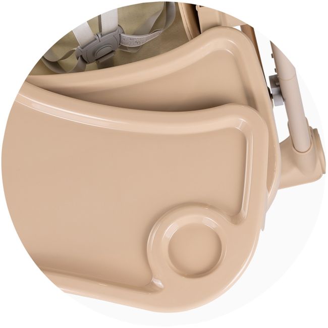 Scaun de masa chipolino super chef 2 in 1 tiramisu hubsthsc02502tr