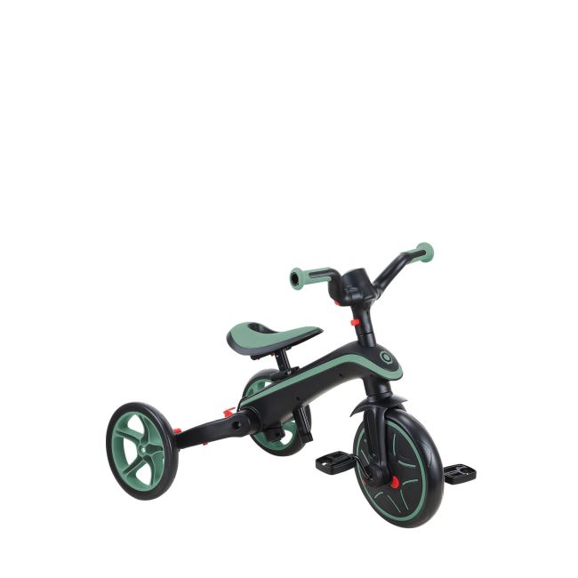 Tricicleta globber explorer 4 in 1 pliabila, culoare verde pal funk732-104
