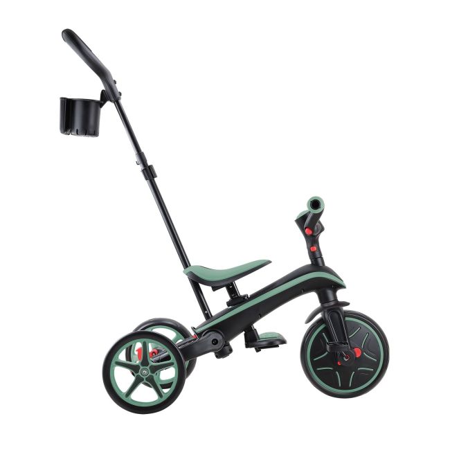 Tricicleta globber explorer 4 in 1 pliabila, culoare verde pal funk732-104