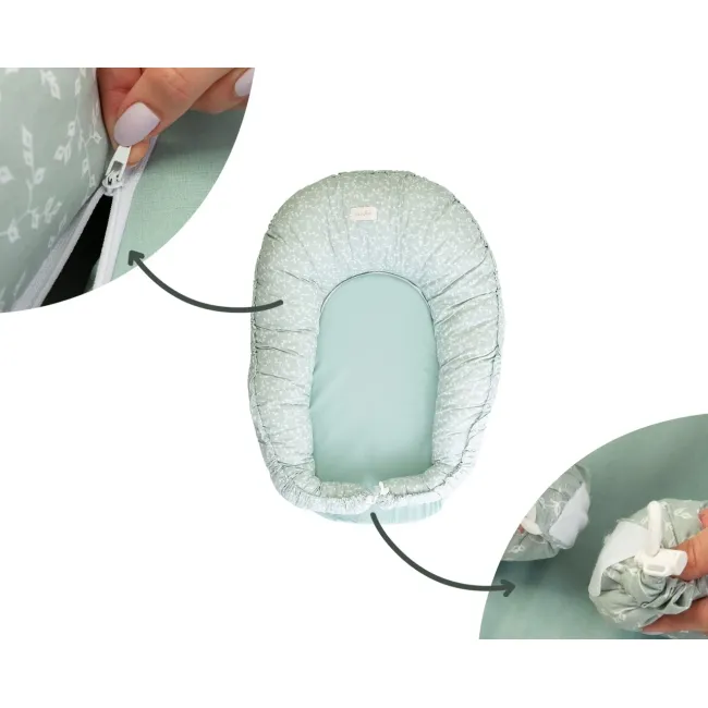 BabyNest 5 in 1 BabyJem, verde JEMbj_525n3