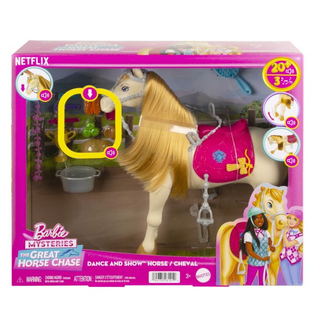 BARBIE MYSTERIES CALUT CU SUNETE SI ACCESORII VIVMTHXJ42