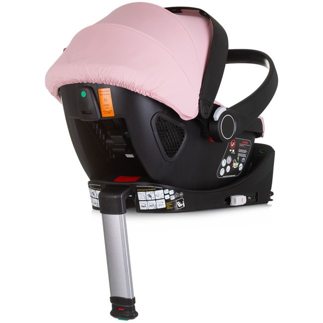 Carucior chipolino magnum 3 in 1 pink marshmallow hubkkma02504pm