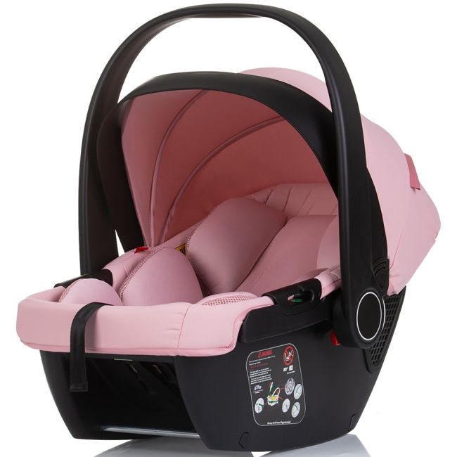 Carucior chipolino magnum 3 in 1 pink marshmallow hubkkma02504pm