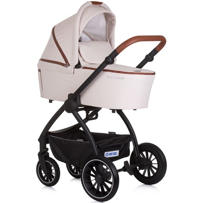 Carucior chipolino prestige 3 in 1 biscotta hubkkprs02504bi