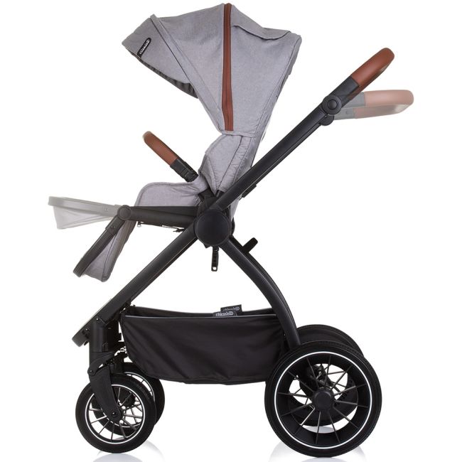 Carucior chipolino prestige 3 in 1 cloud grey hubkkprs02502cl