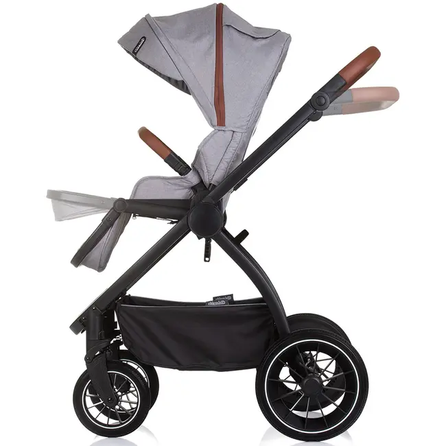 Carucior chipolino prestige 3 in 1 cloud grey hubkkprs02502cl
