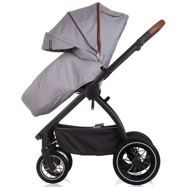 Carucior chipolino prestige 3 in 1 cloud grey hubkkprs02502cl