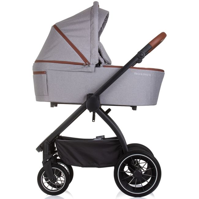 Carucior chipolino prestige 3 in 1 cloud grey hubkkprs02502cl
