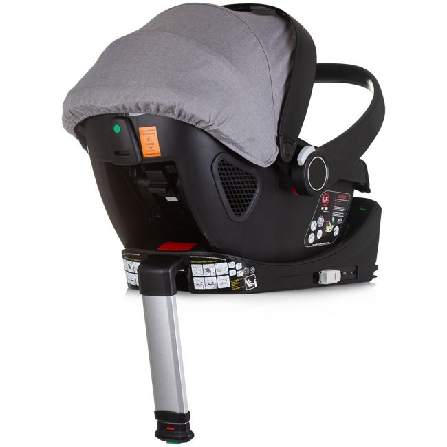 Carucior chipolino prestige 3 in 1 cloud grey hubkkprs02502cl