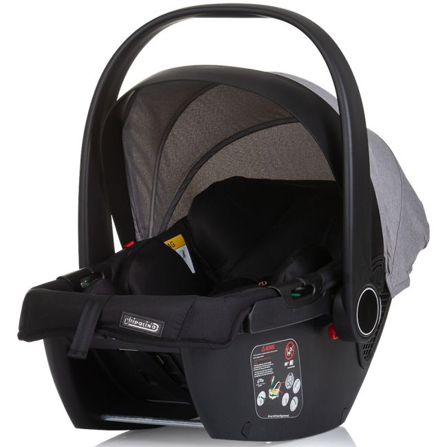 Carucior chipolino prestige 3 in 1 cloud grey hubkkprs02502cl