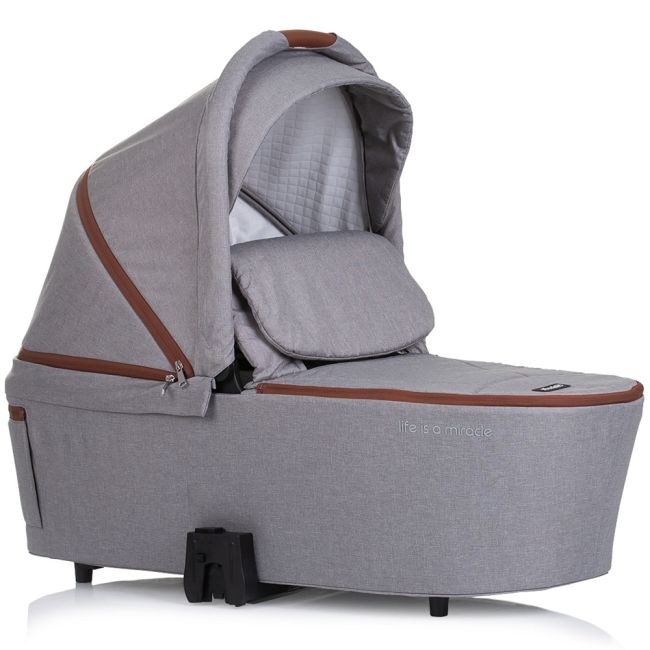 Carucior chipolino prestige 3 in 1 cloud grey hubkkprs02502cl