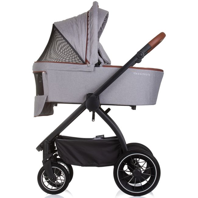 Carucior chipolino prestige 3 in 1 cloud grey hubkkprs02502cl