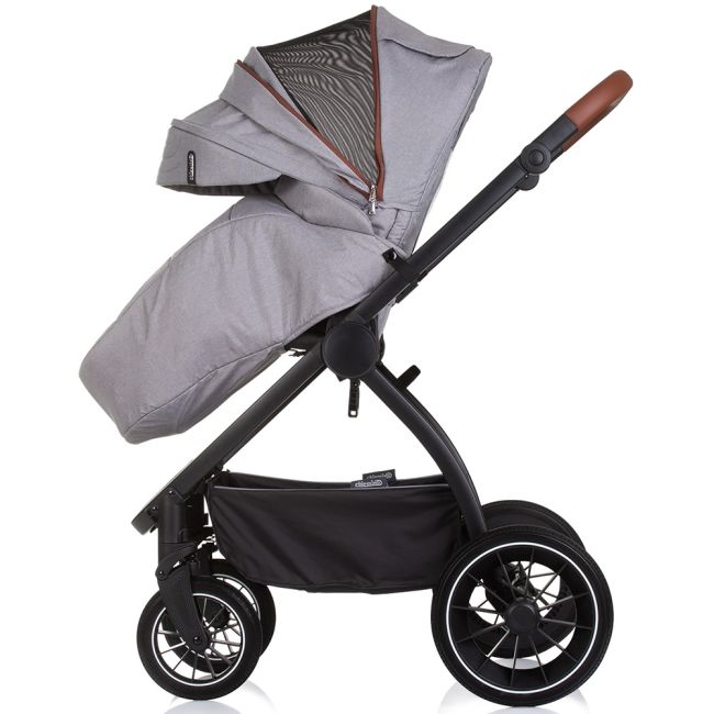 Carucior chipolino prestige 3 in 1 cloud grey hubkkprs02502cl