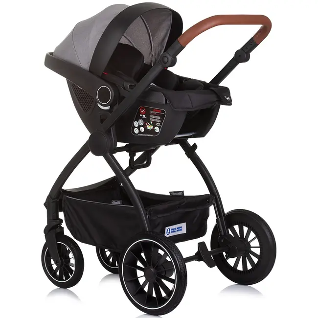 Carucior chipolino prestige 3 in 1 cloud grey hubkkprs02502cl