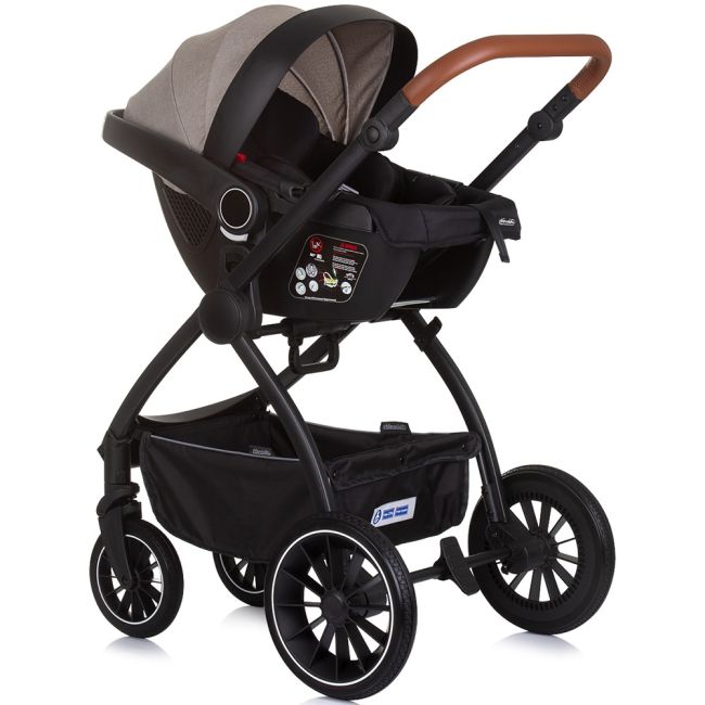 Carucior chipolino prestige 3 in 1 tiramisu hubkkprs02503tr