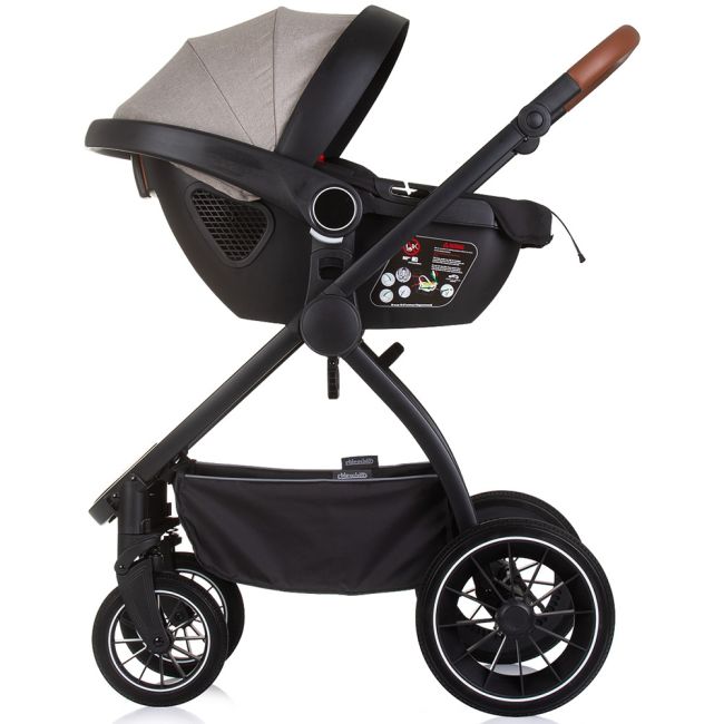 Carucior chipolino prestige 3 in 1 tiramisu hubkkprs02503tr