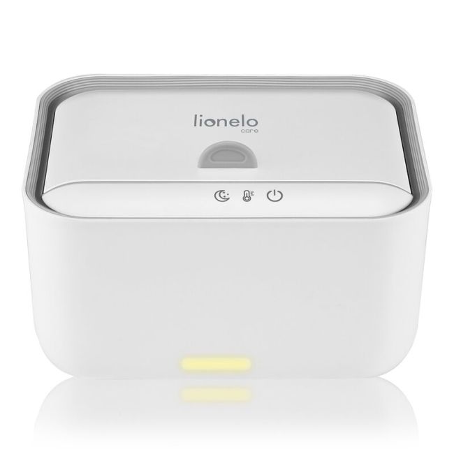 Incalzitor servetele umede, Lionelo, Babybliss, Cu 3 setari de temperatura, Loc suficient pentru un intreg pachet de servetele umede, Panou de control cu ecran tactil, Fara BPA, White BYNLOC-BABYBLISS