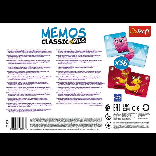 JOC MEMOS CLASSIC PLUS DRAGUTII MONSTRI VIV02273
