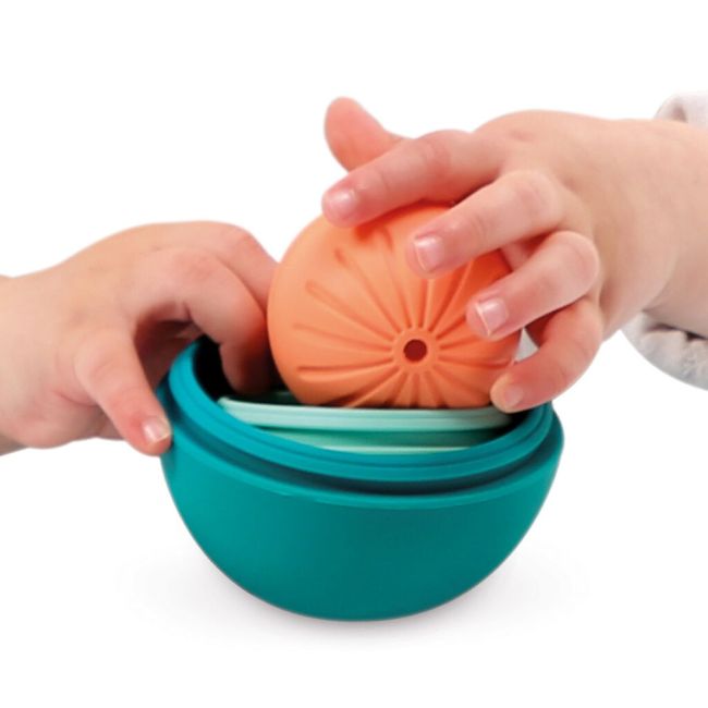 LUDI Set de mingi din silicon Ball in Ball DNBLUD30147