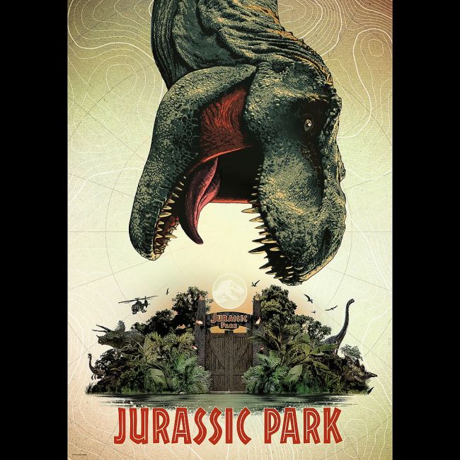 PUZZLE TREFL 1000 PREMIUM PLUS JURASSIC PARK VIV10883