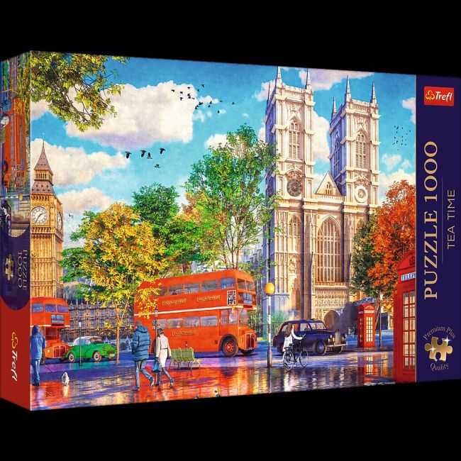 PUZZLE TREFL 1000 PREMIUM PLUS TEA TIME VEDERE DIN LONDRA VIV10805