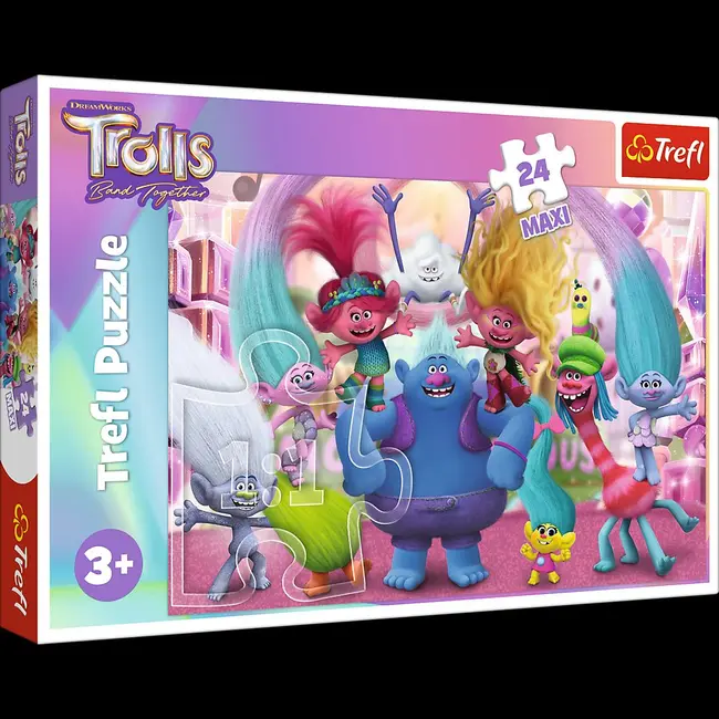 PUZZLE TREFL 24 MAXI IN LUMEA TROLILOR VIV14359