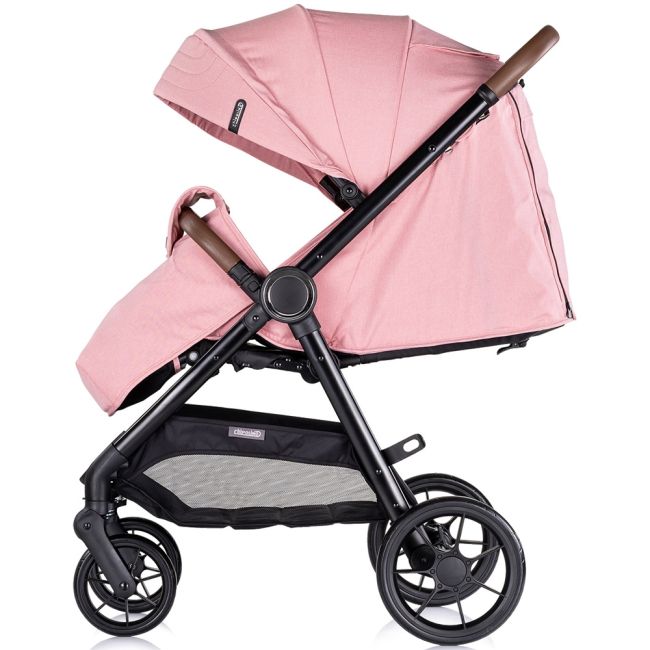Carucior sport chipolino ultera cu husa picioare pink marshmallow hublkul02506pm