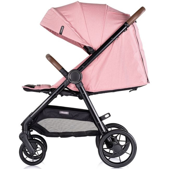 Carucior sport chipolino ultera cu husa picioare pink marshmallow hublkul02506pm