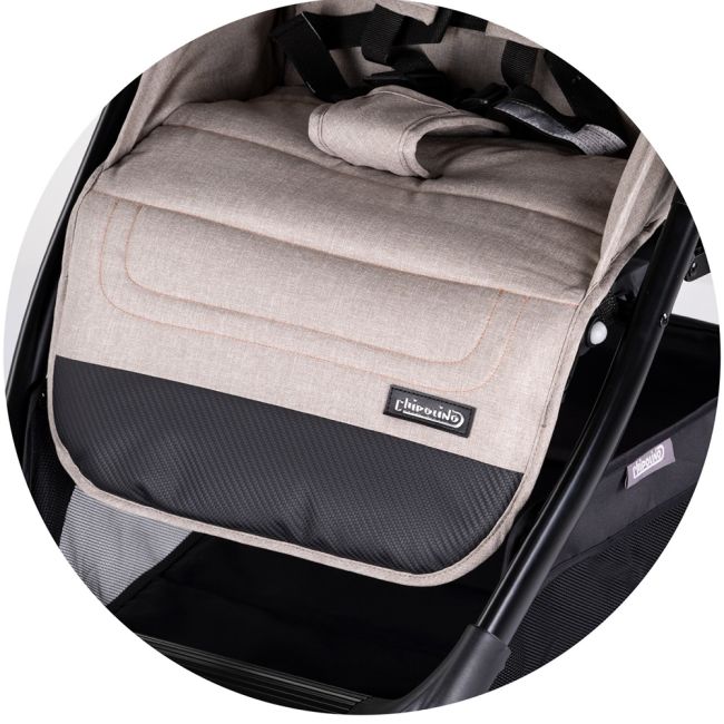 Carucior sport chipolino ultera cu husa picioare tiramisu hublkul02503tr