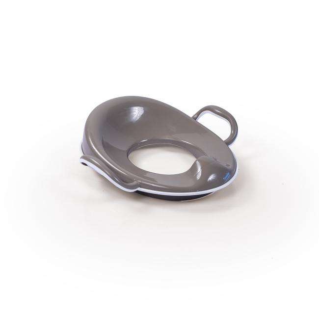 Reductor toaleta antiderapant - gri