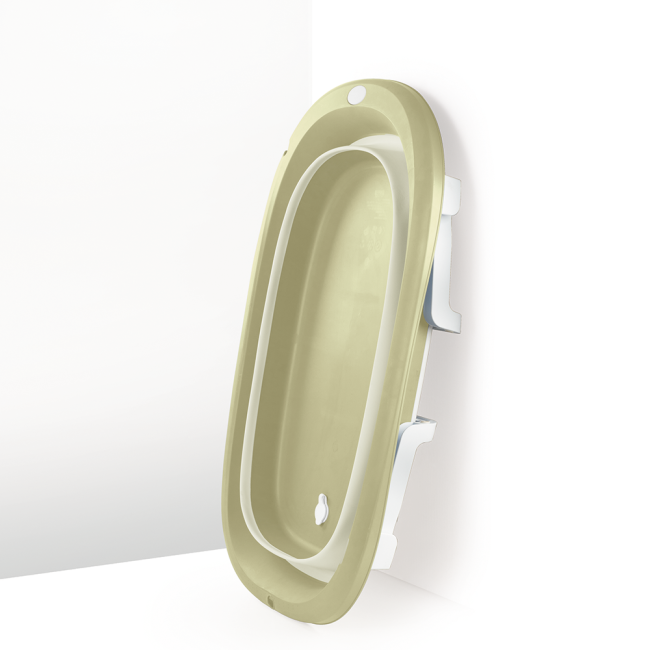 Set 3 in 1 cu cadita pliabila - verde eco
