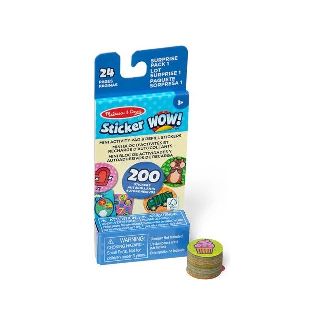 Activitati cu autocolante sticker wow mini surprize 1 - okemd50929