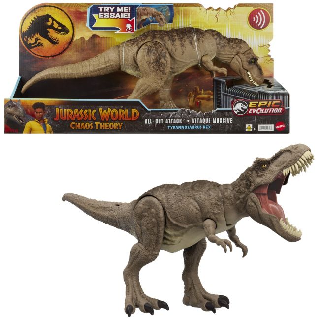 JURASSIC WORLD EPIC EVOLUTION DINOZAUR TYRANNOSAURUS REX VIVMTHXF53