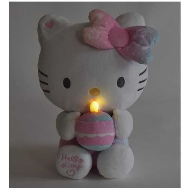 Jucarie plus jemini zi de nastere cu activitati 26 cm hello kitty je024404