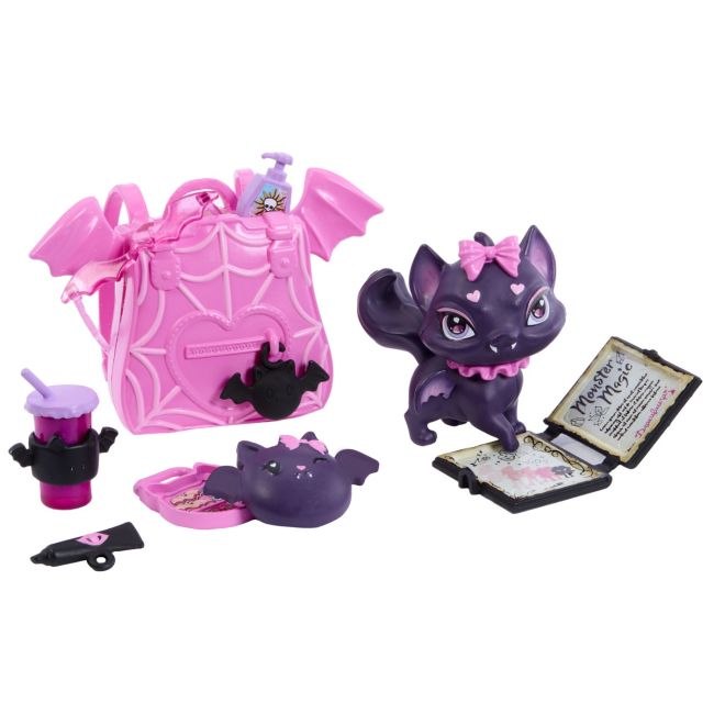 MONSTER HIGH PAPUSA DRACULAURA SI ANIMALUTUL COUNT FABULOUS VIVMTHRP64