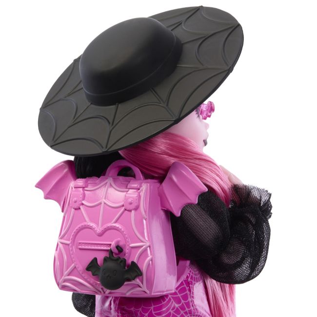 MONSTER HIGH PAPUSA DRACULAURA SI ANIMALUTUL COUNT FABULOUS VIVMTHRP64