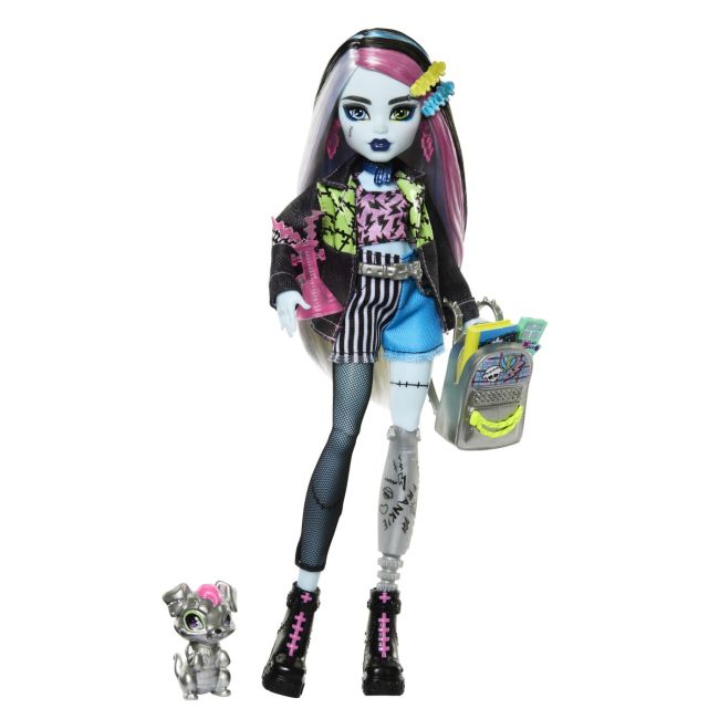 MONSTER HIGH PAPUSA FRANKIE STEIN SI ANIMALUT WATZIE VIVMTHXH73
