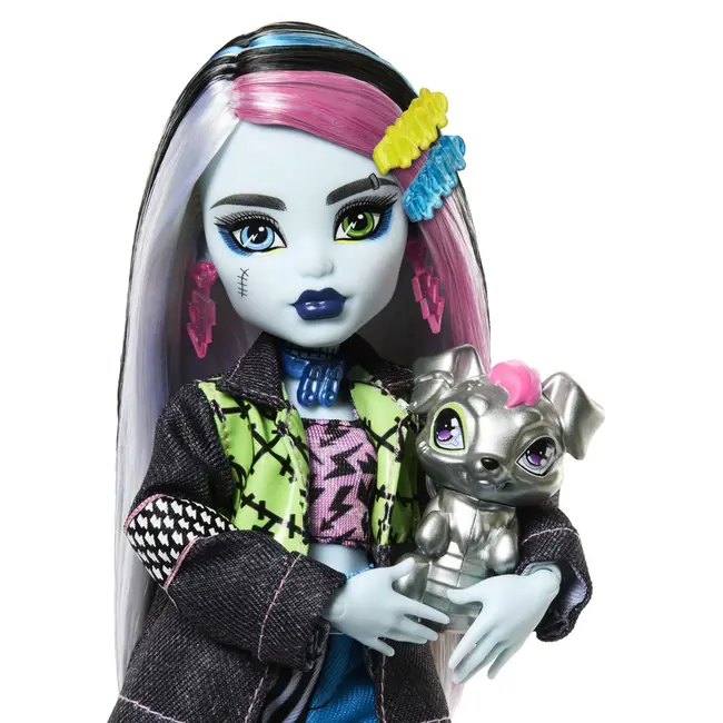 MONSTER HIGH PAPUSA FRANKIE STEIN SI ANIMALUT WATZIE VIVMTHXH73