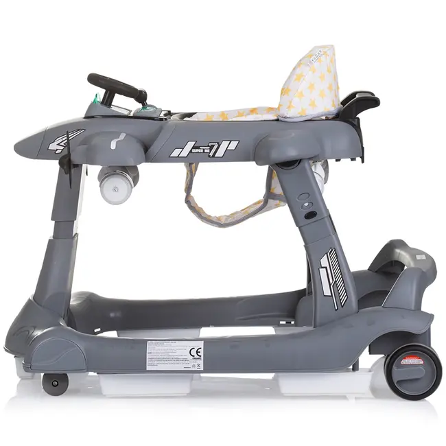 Premergator chipolino airplane 3 in 1 grey hubprap02402gy