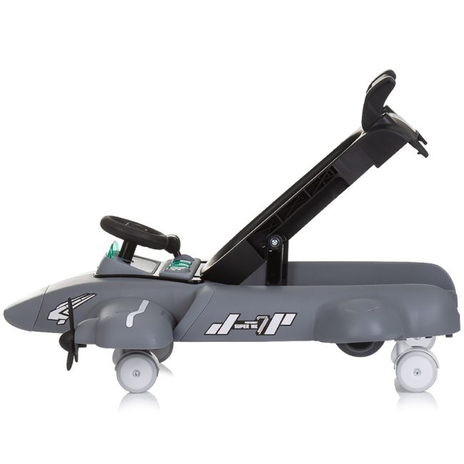 Premergator chipolino airplane 3 in 1 grey hubprap02402gy