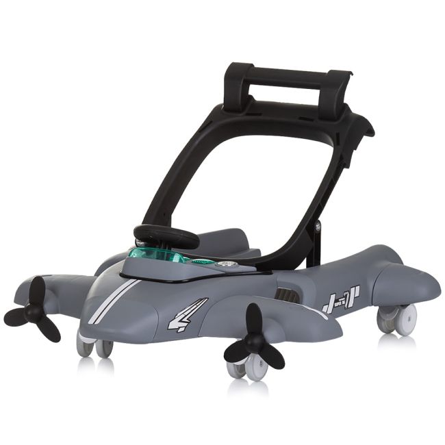 Premergator chipolino airplane 3 in 1 grey hubprap02402gy