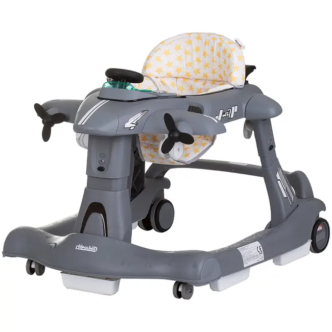 Premergator chipolino airplane 3 in 1 grey hubprap02402gy