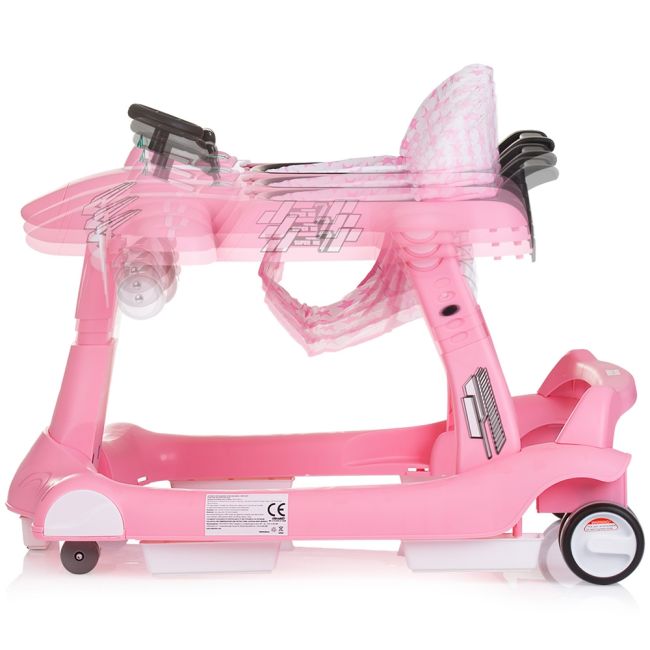 Premergator chipolino airplane 3 in 1 pink hubprap02404pi