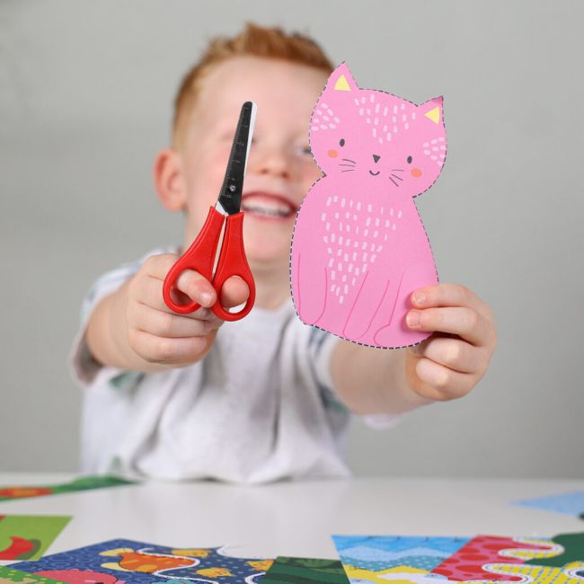 Set creativ - invat sa folosesc foarfeca pas cu pas sa14634