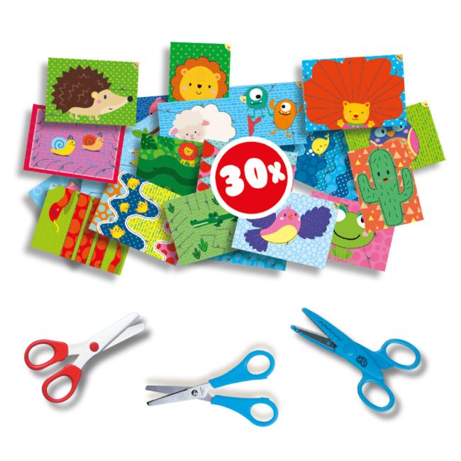 Set creativ - invat sa folosesc foarfeca pas cu pas sa14634