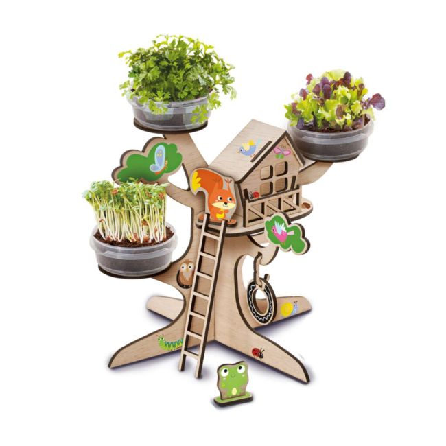Set creativ casuta cu gradina din copac sa25202