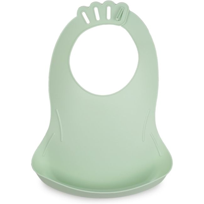 THERMOBABY Baveta pentru bebelusi cu sistem colector al hranei CELADON DNBTHE158059