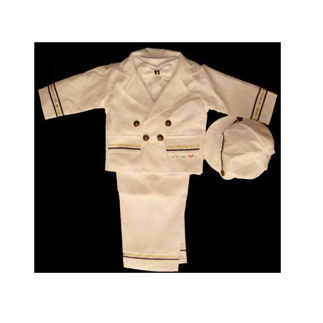 Costum botez bebelus stil marinaresc- ICC131