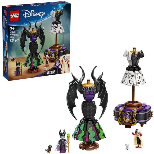 LEGO DISNEY ROCHIILE LUI MALEFICENT SI CRUELLA DE VIL 43262 VIVLEGO43262