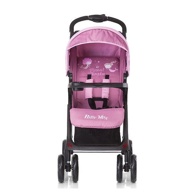 Carucior Baby Max Nicole 2 in 1 cu scaun auto mermaids - HUBKKNI01502ME